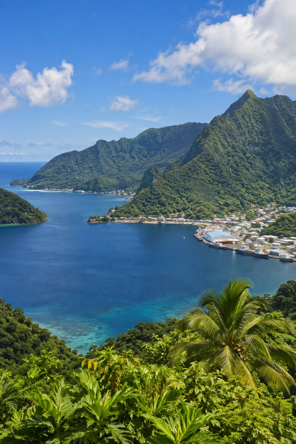 American Samoa · representative landmark or local scenery