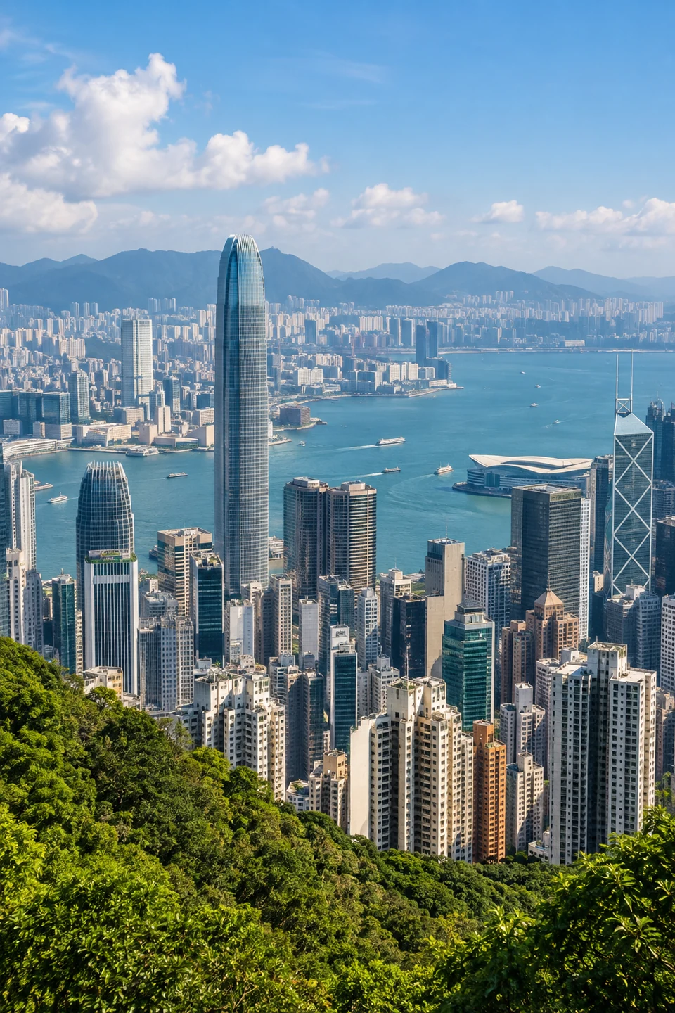 China, Hong Kong Special Administrative Region · representative landmark or local scenery
