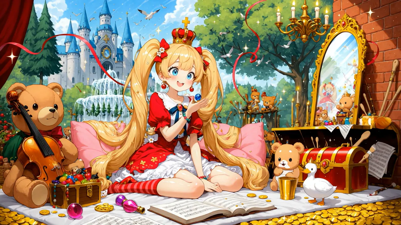 말괄량이 성의 공주님 (The Princess of the Tomboy Castle)