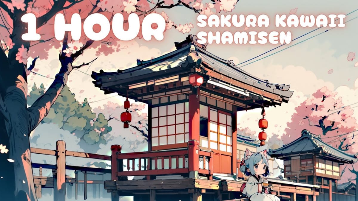 Kawaii Shamisen  Japanese Trap & Bass Type Beat  Lofi Hip Hop  Chill & Study Feature image