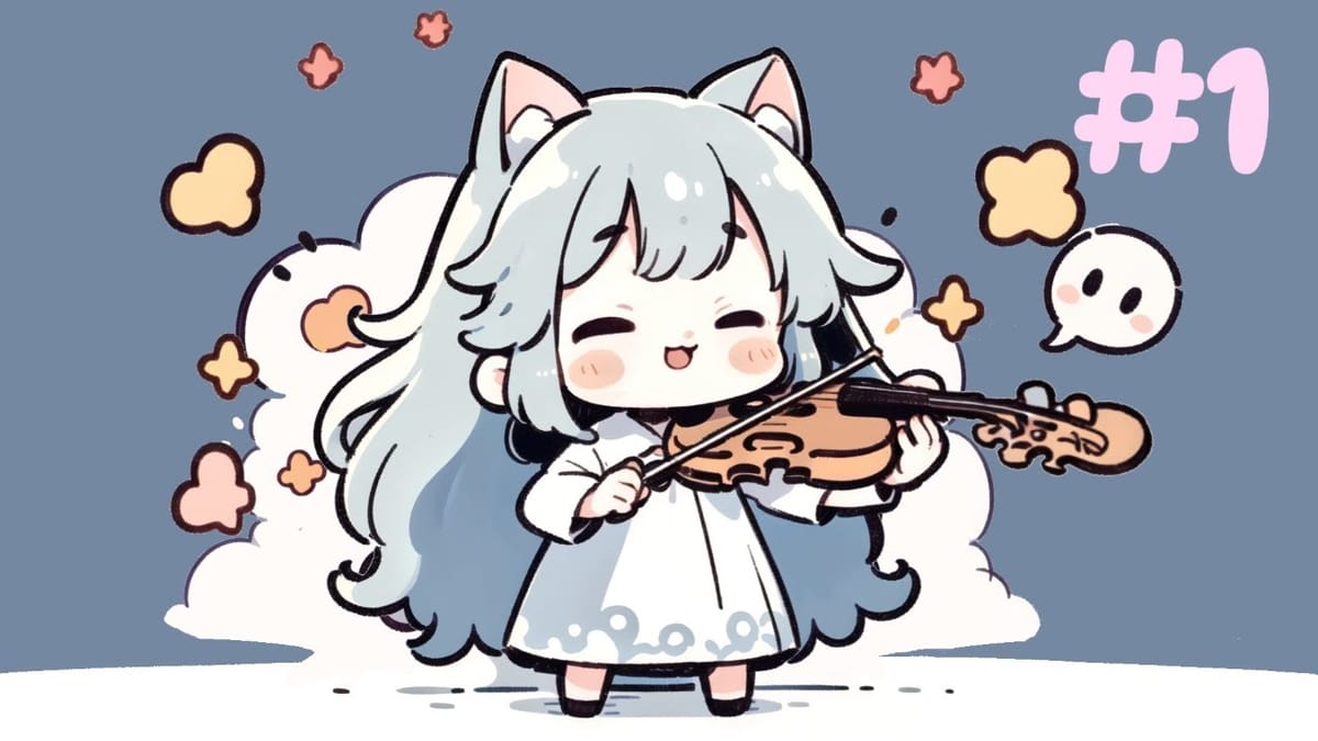Kawaii Violin Edm Upbeat 🎻 Track 1 Background Music Mix 🐱 [ Chill & Workout ] Feature image