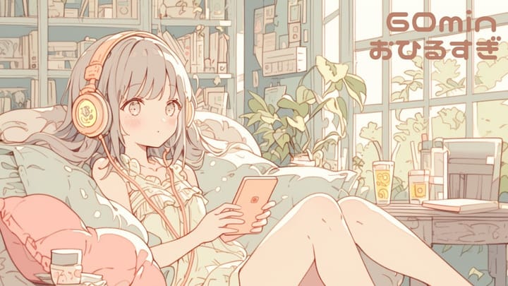 【フリーBGM】おひるすぎ【chill/かわいい/まったり/作業用/配信用】 Feature image