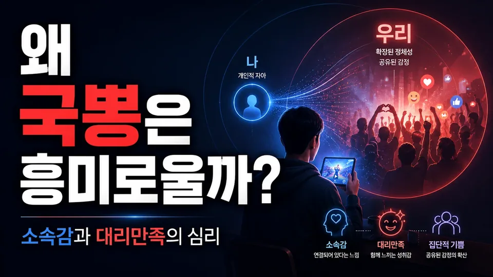 왜 국뽕은 흥미로울까? 소속감과 대리만족으로 읽는 국뽕 심리