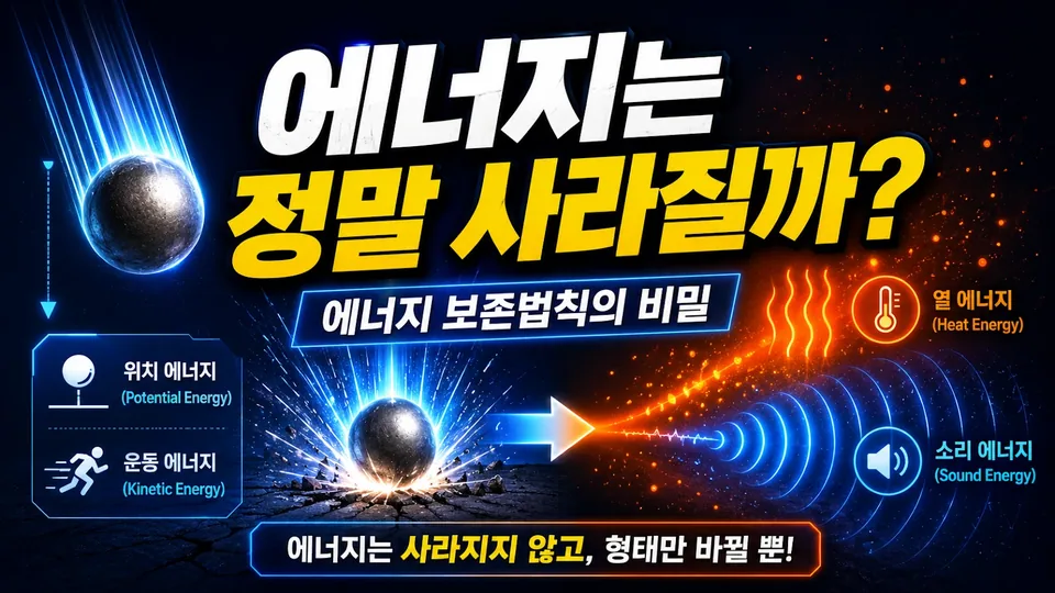 에너지 보존법칙의 비밀, 사라진 에너지는 어디로 갔을까?
