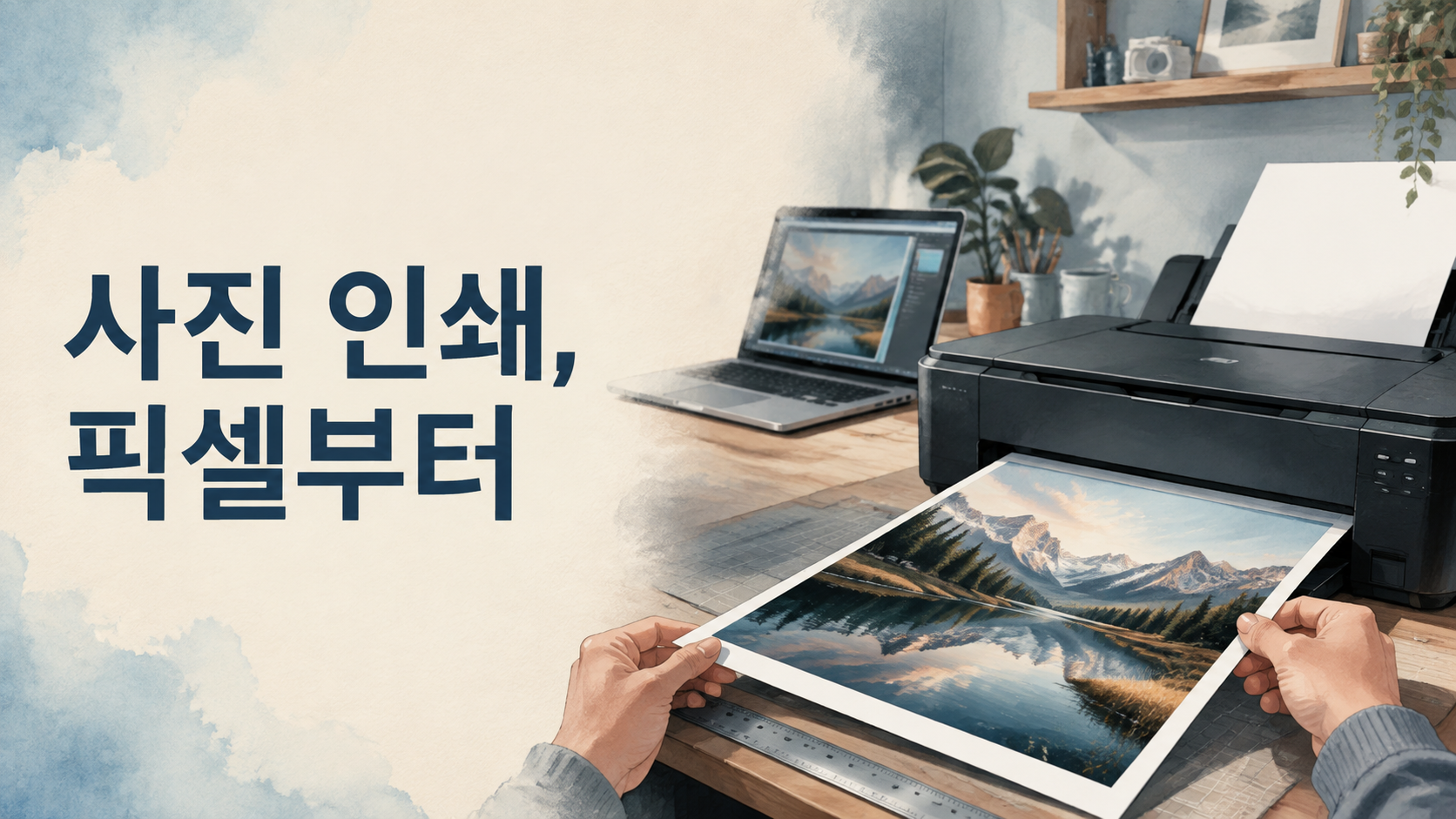 사진 인쇄 크기 계산법: 픽셀·PPI·종이 비율을 함께 보는 법